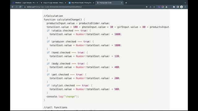 Creating an interactive pricing calculator | Webflow Logic + JS + Airtable смотреть онлайн