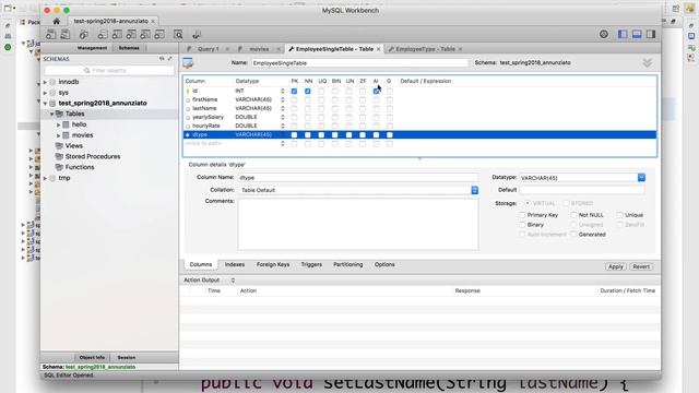 00540 implementing inherance in sql смотреть онлайн