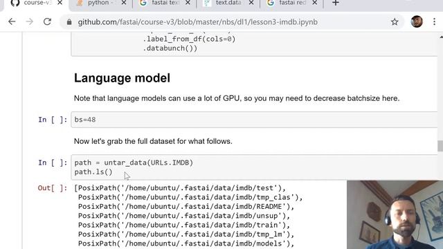 Unit 8 -- fastAI part 2, text classification смотреть онлайн
