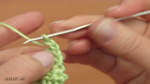 Вязание крючком шнура гусенички Урок 99 Crochet Romanian Point Lace Cord смотреть онлайн