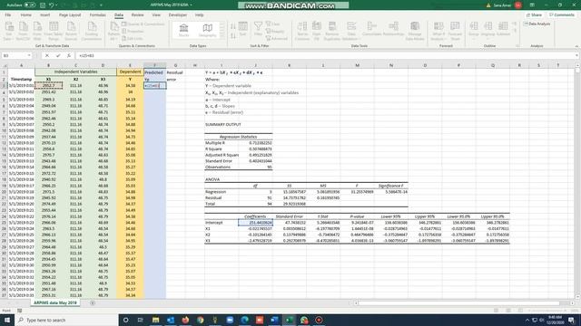 Multiple Regression EXCEL - missing in other videos смотреть онлайн