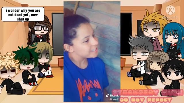 MHA past Aldera junior high (deku's classmate's ) react to future villain deku []part 3[] смотреть онлайн