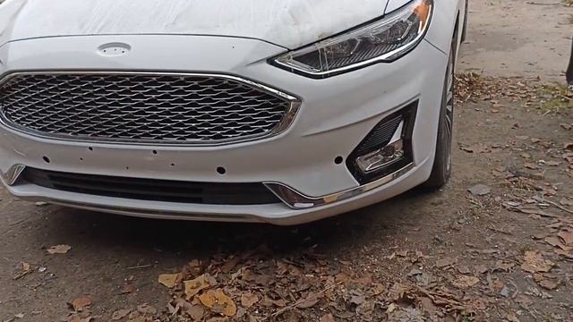 Ford FUSION plug-in hybrid copart new life + higher clearance and bigger tires смотреть онлайн