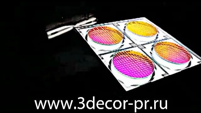 Акрилайт, тонкая световая стеновая панель 3D смотреть онлайн