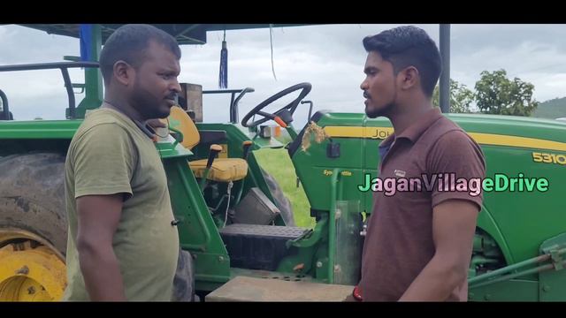 John Deere 5310 tractor(55hp)with front blade and back plough Detailed Telugu Review JohnDeere 55Hp смотреть онлайн