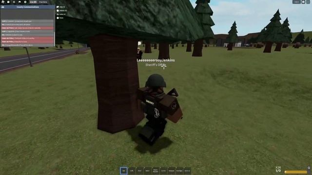 PATROL SHERIFF VS CRIMINALS! Roblox County Jail RP смотреть онлайн