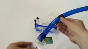 Набор для плавания маска с трубкой детский (3-10 лет)