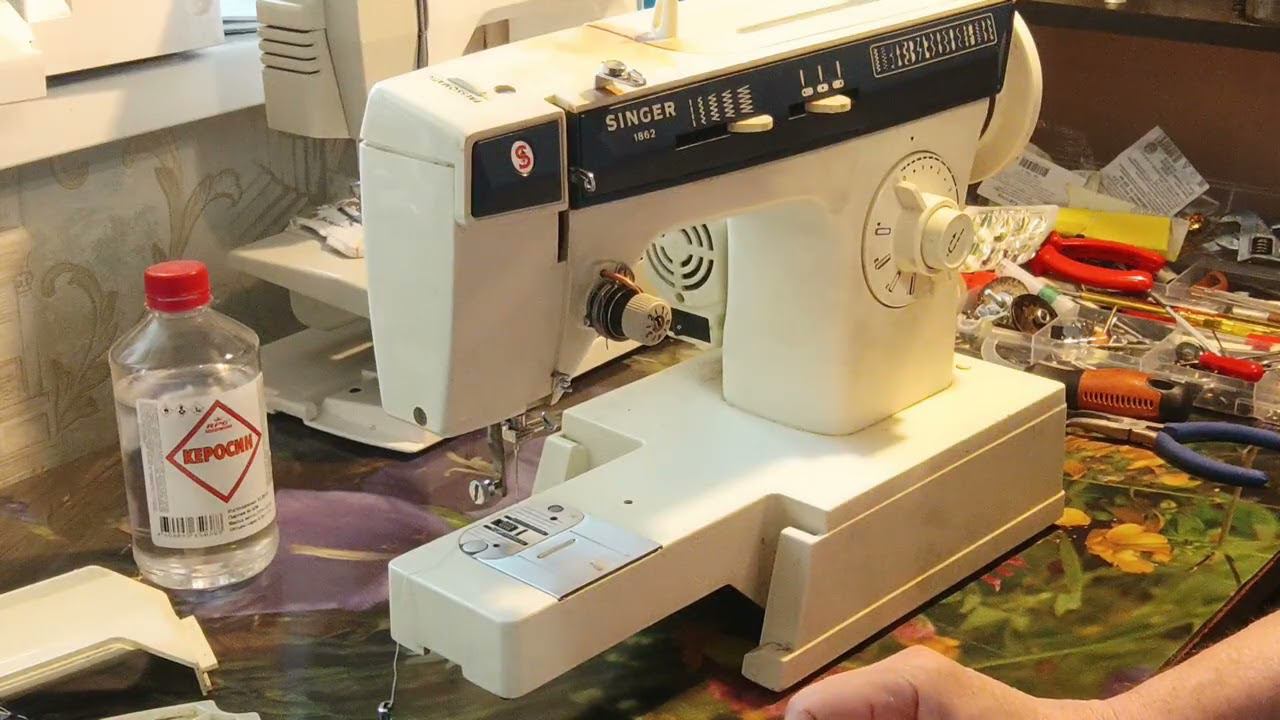 Легендарный Зингер 1862 ремонт и профилактика ч 1 смотреть онлайн