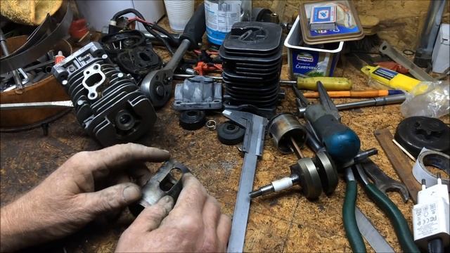 Вечная,не задираемая поршневая для бензопилы ! ) смотреть онлайн