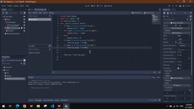 Godot Smooth Moving Car Tutorial смотреть онлайн