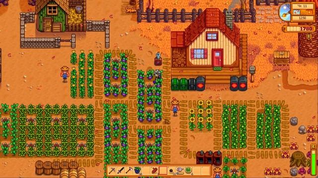 Прохождение Stardew Valley -21- Хлев с коровами