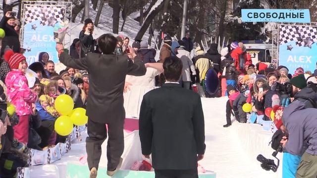 Фестиваль самодельных саней в Саратове смотреть онлайн