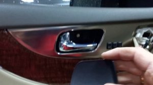 Infiniti FX 35 как снять переднюю карту двери Infiniti fx35