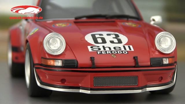 Ck-modelcars-video: Porsche 911 Carrera RSR #63 24h LeMans 1973 Loos, Barth GT-SPIRIT