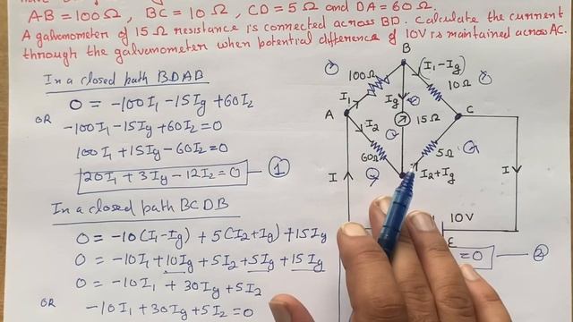 The four arms of Wheatstone bridge (Fig. 3.26) have the following resistances; AB = 100 ohm, BC = 1 смотреть онлайн