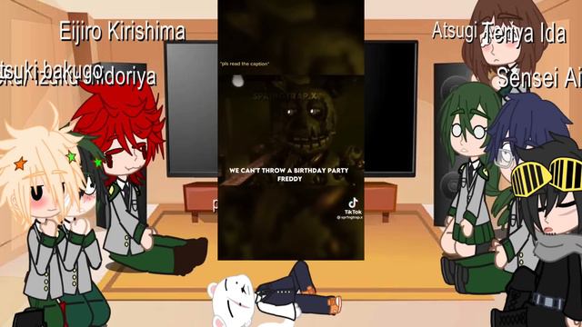Afton Kids Meet Mha/mha Reacts To Afton Kids ||bkdk||mha||gachaclub||not Original||