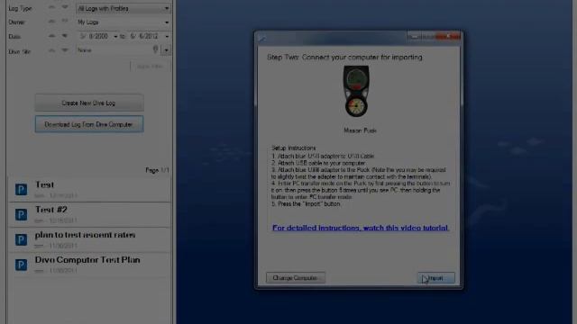 Mares Puck dive computer - Logging a dive смотреть онлайн