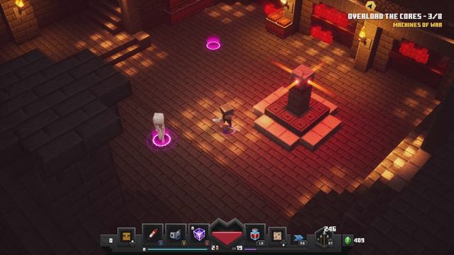 Minecraft Dungeons Part 4! This Golem Boss Is Too Op! смотреть онлайн