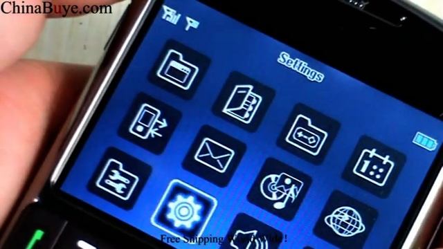 9700 Dual SIM Quad Band TV WIFI Phone with Java Brown смотреть онлайн