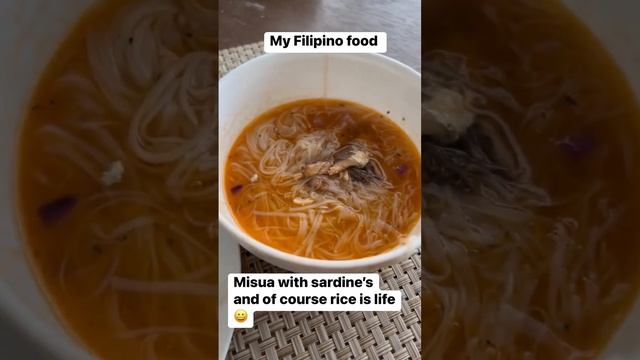 Filipino Food #misua