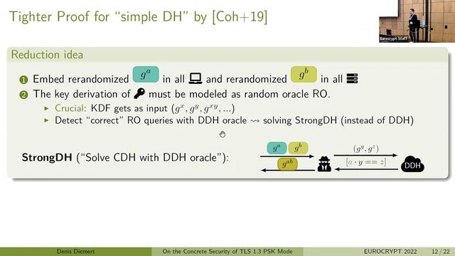 On the Concrete Security of TLS 1.3 PSK Mode смотреть онлайн