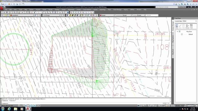 Civil 3D Grading vs Land Desktop Grading - Grading a Simple Object смотреть онлайн