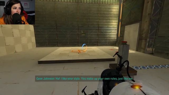 Testing Through Time? | Let's Play: Portal 2 #6 (Chapter 6: The Fall) смотреть онлайн