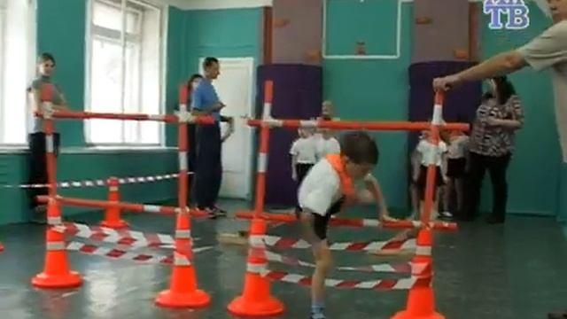 СЮТур учит детей правилам дорожного движения | Анжеро-Судженск смотреть онлайн