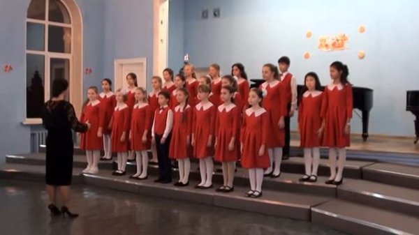 Новогодний концерт, средний хор