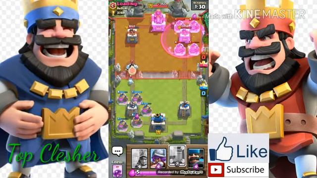 Создал много мушкетеров в игре clash royale! смотреть онлайн