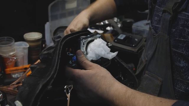 Правильная установка Bi LED модулей в Mercedes ML