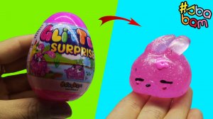 ГЛИТТЕР СЮРПРИЗ от Сбабам! Сквиши в яйце! Glitter Surprise от Sbabam