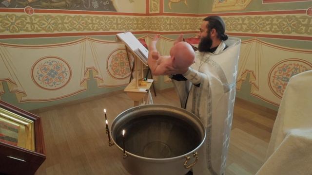 Крещение Дмитрия Сизенкова Гефсиманский Черниговский Скит 22 августа 2022 смотреть онлайн