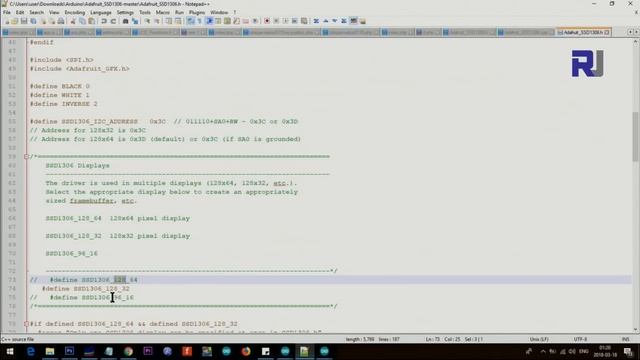 How to use SSD1306 128x32 OLED Display I2C with Arduino code смотреть онлайн