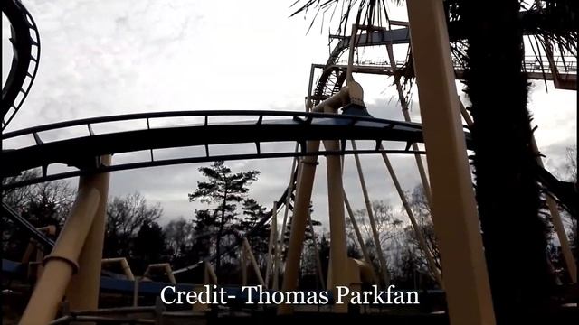 OzIris Review, Parc Asterix | World's Best B&M Inverted Roller Coaster! смотреть онлайн