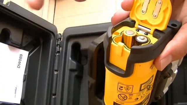 Лазерен нивелир DeWalt DW089K - 3 лъча смотреть онлайн
