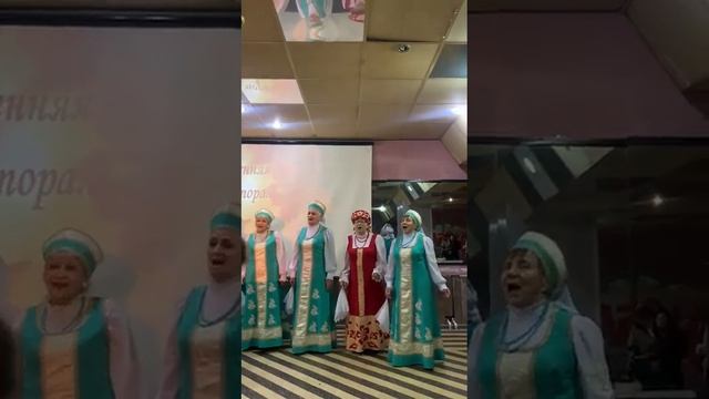 Выступление народного хора БЕРЕГИНЯ г Оренбурга. Песня 