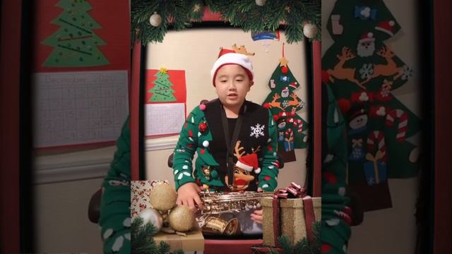 The Dreidel Song and Joy to the World by Alto Saxophone solo in Concert Eb смотреть онлайн