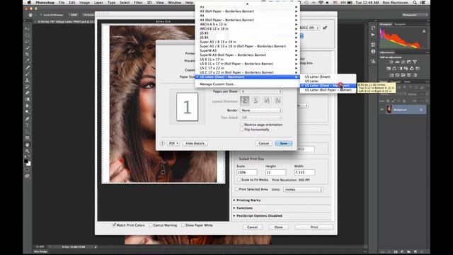 How to use Epson Luster on a 4900 - Mac Photoshop CS6 смотреть онлайн