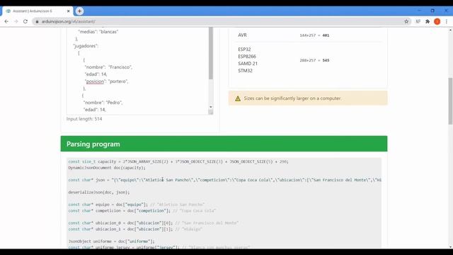 ArduinoJson. ¿Qué es y cómo deserializar? смотреть онлайн