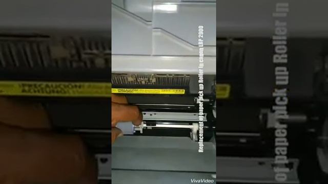 Paper pick up Roller Replacement in canon LBP 2900 смотреть онлайн