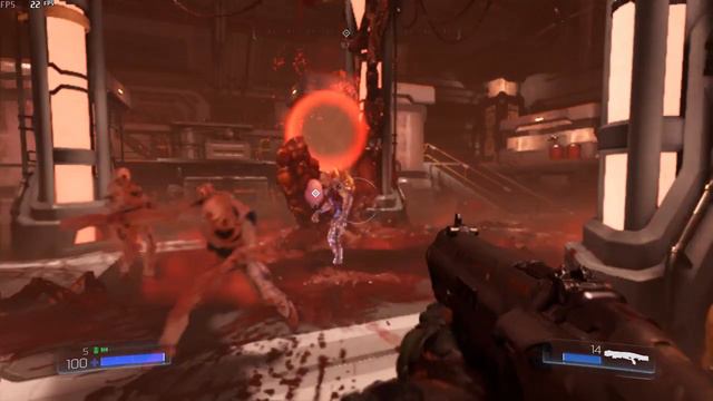 DOOM (2016) Vulkan PC Gt 710 Gameplay (Medium Settings) 720p смотреть онлайн