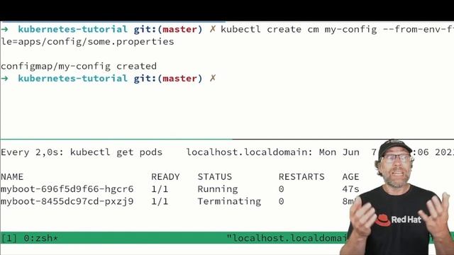 Environment Variables & ConfigMaps | DevNation Lessons смотреть онлайн