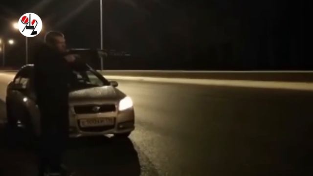 Таксист тренировался в стрельбе по встречке. смотреть онлайн