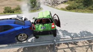 Realistic High Speed Car Crashes #61 - BeamNG Drive | CrashBoomPunk