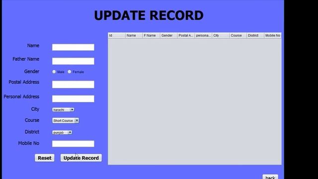 Java Student Information Management System Project смотреть онлайн