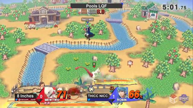 Hidden Bosses 8.0 - 8 Inches (Ganondorf, Mewtwo) vs THICC NICC (Robin) смотреть онлайн