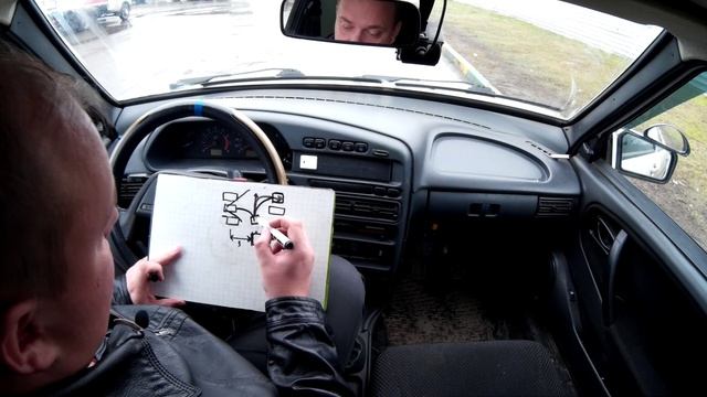 Парковка передним ходом у Торгового Центра. смотреть онлайн