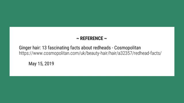 What’s the rarest hair color? смотреть онлайн