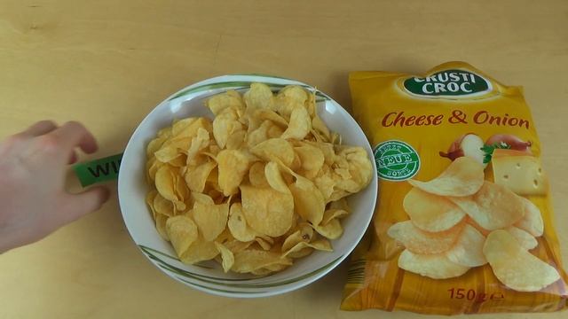 Cheese & Onion Potato Chips - Crusti Croc LIDL смотреть онлайн
